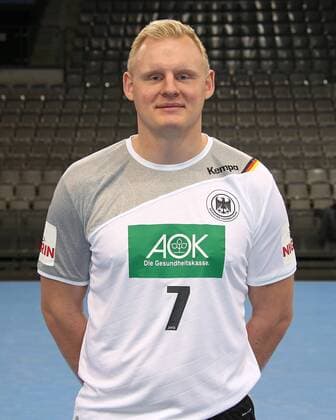 04.01.2018, Deutschland, Stuttgart, Medientermin Handball-Nationalmannschaft in Stuttgart: Patrick Wincek