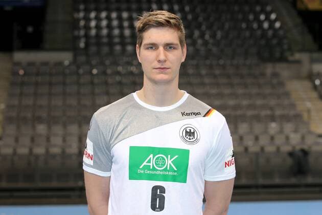 Finn Lemke ( Deutschland ), Handball, GER, Nationalteam, Portraet, 2018, Deutschland, 04.01.2018, Stuttgart Copyright: xEIBNER HarryxLangerx EP_HLR