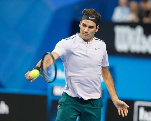 ROGER FEDERER, Team Switzerland Tennis - Hopman Cup 2018 - ITF - Perth Arena - Perth - Western Australia - Australia - 4 January 2018. Â Copyright: xJuergenxHasenkopfx