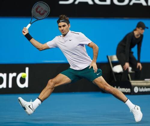 ROGER FEDERER, Team Switzerland Tennis - Hopman Cup 2018 - ITF - Perth Arena - Perth - Western Australia - Australia - 4 January 2018. Â Copyright: xJuergenxHasenkopfx