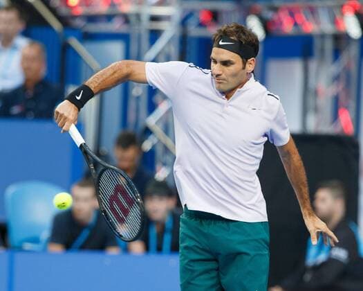 ROGER FEDERER, Team Switzerland Tennis - Hopman Cup 2018 - ITF - Perth Arena - Perth - Western Australia - Australia - 4 January 2018. Â Copyright: xJuergenxHasenkopfx
