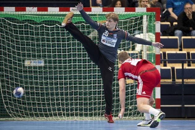 Mikael Mäkelä 30, FIN during their Handball Finland - Slovakia World Championship WM Weltmeisterschaft 2019 Qualification match in Energia Arena 4. January 2018 in Vantaa, Finland.  Copyright: xTomixHänninenx NP24_00068908