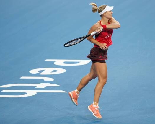 ANGELIQUE KERBER (GER) Tennis - Hopman Cup 2018 - ITF - Perth Arena - Perth - Western Australia - Australia - 5 January 2018. Â Copyright: xJuergenxHasenkopfx