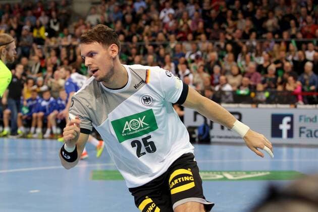 Kai Haefner ( Deutschland ), Deutschland vs. Island, Handball, GER, Nationalteam, 2018, Deutschland, 05.01.2018, Stuttgart Copyright: xLanger Eibner-Pressefotox EP_HLR