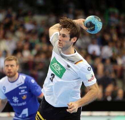 Deutschland DHB - Island Deutschland, Stuttgart, 04.01.2018, Handball, Länderspiel, Deutschland DHB - Island: Uwe Gensheimer (Deutschland).