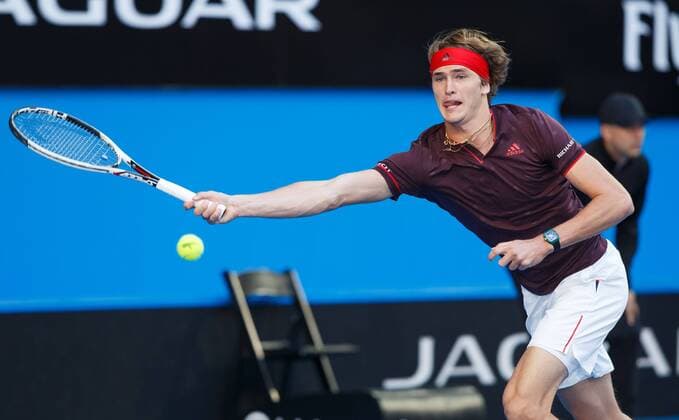 ALEXANDER ZVEREV, Team Germany, Final Tennis - Hopman Cup 2018 - ITF - Perth Arena - Perth - Western Australia - Australia - 6 January 2018. Â Copyright: xJuergenxHasenkopfx