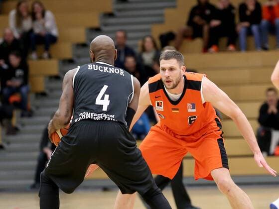 Jermaine Bucknor ( Gladiators Trier ) Nils Mittmann ( Orange Academy ), orange academy vs. Gladiators Trier, Basketball, GER, Training, Pro A, 2 Basketball Bundesliga, 2017 2018, 06.01.2018, Ulm Copyright: xLangerx xEibner-Pressefotox EP_HLR