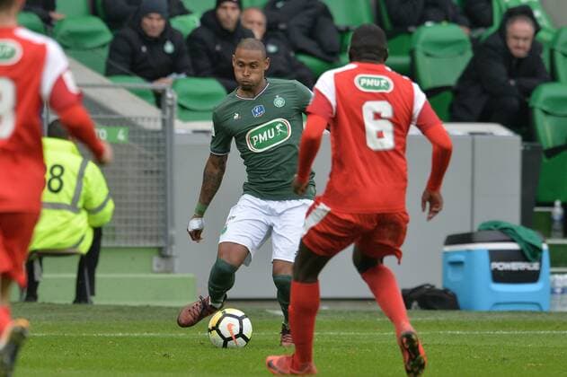 Gabriel Da Silva (saint etienne) FOOTBALL : Saint Etienne vs Nimes - 32e coupe de France - 07 01 2017 FredericChambert Panoramic 