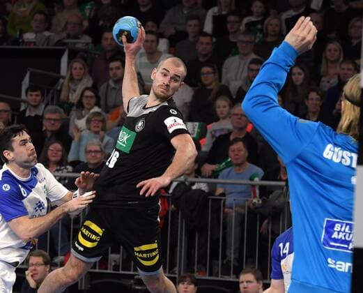 Neu-Ulm, Ratiopharm arena, 7.1.2018 Männer-Handball, Testspiel, Länderspiel, Deutschland - Island Maximilian Janke (SC DHfK Leipzig), Deutschland