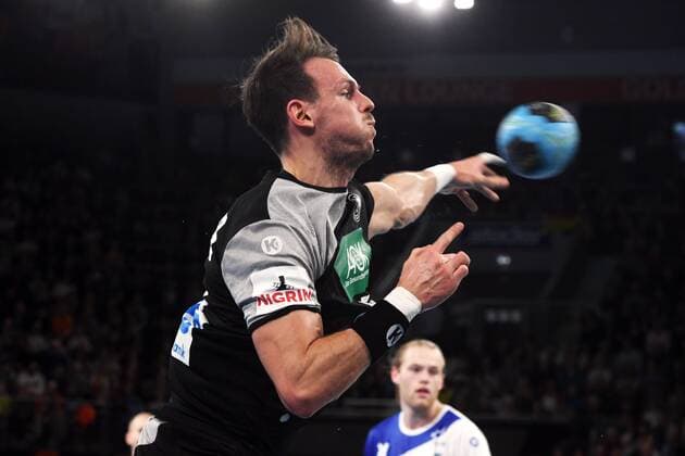 Bilder des Tages - SPORT Neu-Ulm, Ratiopharm arena, 7.1.2018 Männer-Handball, Testspiel, Länderspiel, Deutschland - Island KAI HÄFNER (TSV HANNOVER-BURGDORF), Deutschland