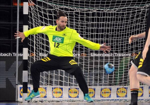 Neu-Ulm, Ratiopharm arena, 7.1.2018 Männer-Handball, Testspiel, Länderspiel, Deutschland - Island SILVIO HEINEVETTER (FÜCHSE BERLIN), Deutschland