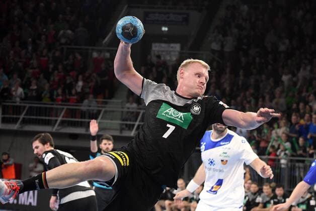 Neu-Ulm, Ratiopharm arena, 7.1.2018 Männer-Handball, Testspiel, Länderspiel, Deutschland - Island PATRICK WIENCEK (THW KIEL), Deutschland