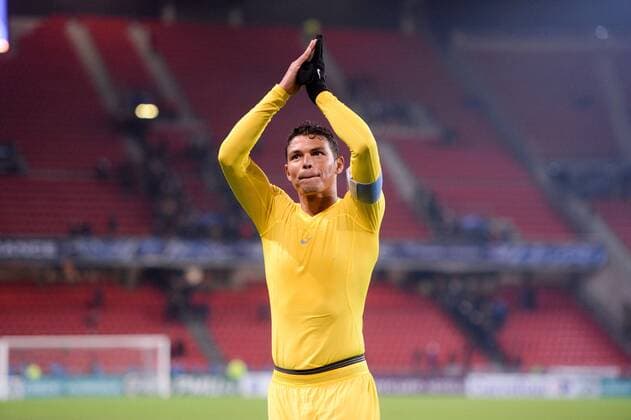 Fußball, Coupe de France, Stade Rennes - Paris St. Germain 02 THIAGO SILVA (psg) - JOIE FOOTBALL : Rennes vs Paris SG - Coupe de France - 07 01 2018 AnthonyBIBARD FEP Panoramic 