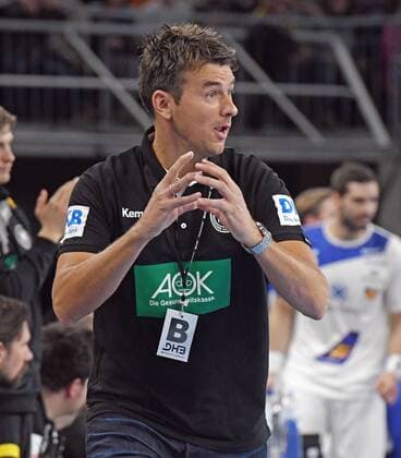 Neu-Ulm, Ratiopharm arena, 7.1.2018 Männer-Handball, Testspiel, Länderspiel, Deutschland - Island Bundestrainer Deutschland, Christian Prokop