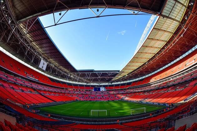 January 7, 2018 - London, England, United Kingdom - A general view of Wembley Stadium..during FA Cup 3rd Round match between Tottenham Hotspur against Wimbledon at Wembley stadium, London England on 07 Jan 2018 Tottenham Hotspur v AFC Wimbledon - The Emirates FA Cup Third Round  - ZUMAn230 20180107_zaa_n230_639 Copyright: xKieranxGalvinx