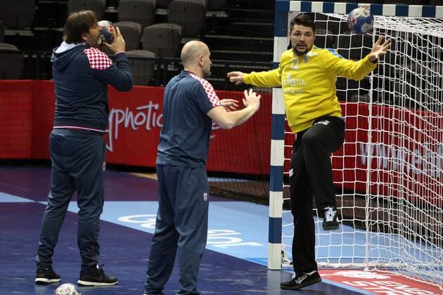 PXL_Training of Croatian national handball team 08.01.2018., Spaladium Arena, Split, Croatia - Training of Croatian national handball team. Ivan Pesic.  MirandaxCikotic PIXSELL