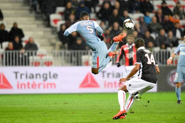 05 JEMERSON (mon) - AILE DE PIGEON FOOTBALL : Nice vs Monaco - Coupe de la Ligue - 09 01 2018 FEP Panoramic 