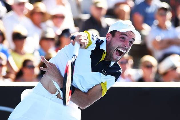 12th January 2018, ASB Tennis Centre, Auckland, New Zealand; ASB Classic, ATP Tennis Herren Mens Tennis; Roberto Bautista Agut (ESP) during the ASB Classic ATP Men s Tournament Day 5 Semi Finals  ActionPlus11971125