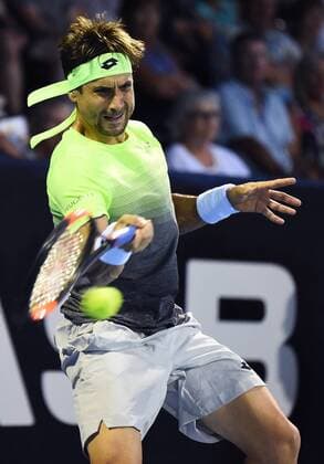 12th January 2018, ASB Tennis Centre, Auckland, New Zealand; ASB Classic, ATP Tennis Herren Mens Tennis; David Ferrer (ESP) during the ASB Classic ATP Men s Tournament Day 5 Semi Finals  ActionPlus11971137