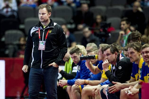 Handball, EM, Schweden - Island 180112 Sveriges förbundskapten Kristj?n Andresson under handbollsmatchen mellan Sverige och Island under Handbolls-EM 2018 den 12 januari 2018 i Split. Copyright: LUDVIGxTHUNMAN BB180112LT093