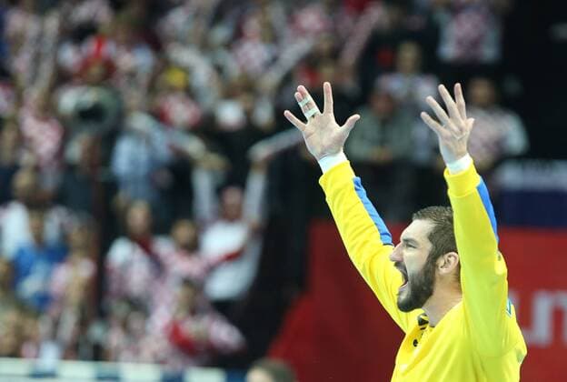 European Handball Championship, Group B, 1st Round, Croatia - Serbia 12.01.2018., Croatia, Spaladium Arena, Split - European Handball Championship, Group B, 1st Round, Croatia - Serbia. Mirko Alilovic.  IvoxCagalj PIXSELL