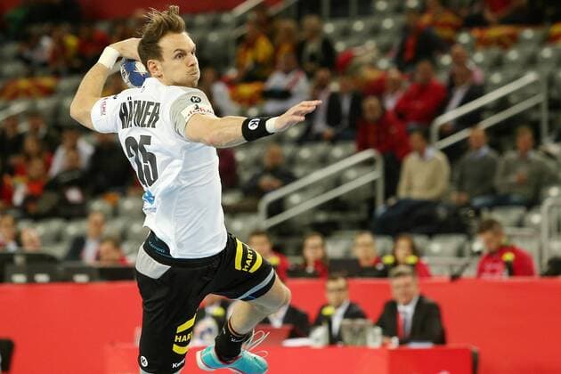 European Handball Championship, Group C, Round 1, Germany - Montenegro 13.01.2018., Croatia, Arena Zagreb, Zagreb - European Handball Championship, Group C, Round 1, Germany - Montenegro. HAFNER Kai  DaliborxUrukalovic PIXSELL