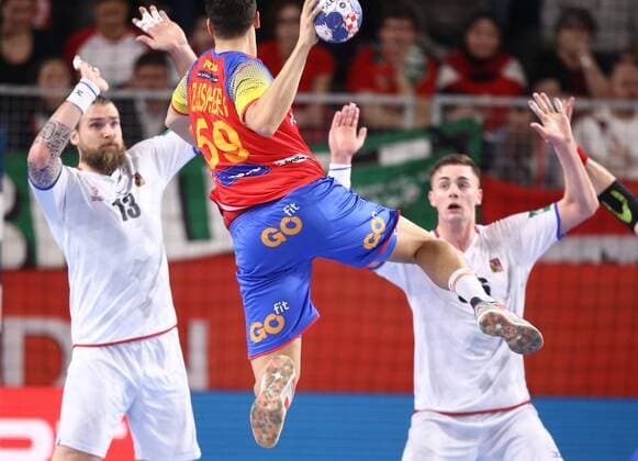 European Handball Championship, Group D, first round, Spain - Czech Republic 13.01.2018., Croatia, Arena Varazdin, Varazdin - European Handball Championship, Group D, first round, Spain - Czech Republic. HORAK Pavel  IgorxSoban PIXSELL