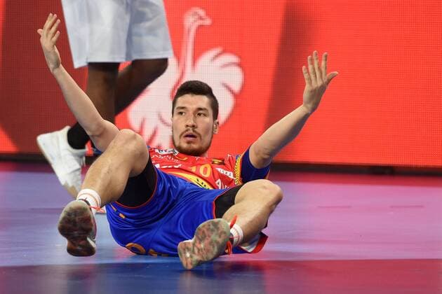 European Handball Championship, Group D, first round, Spain - Czech Republic 13.01.2018., Croatia, Arena Varazdin, Varazdin - European Handball Championship, Group D, first round, Spain - Czech Republic. DUJSHEBAEV Alex  VjeranxZganecxRogulja PIXSELL