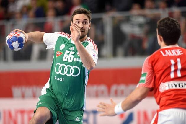 European Handball Championship, Group D, first round, Denmark - Hungary 13.01.2018., Croatia, Arena Varazdin, Varazdin - European Handball Championship, Group D, first round, Denmark - Hungary. LEKAI Mate  VjeranxZganecxRogulja PIXSELL
