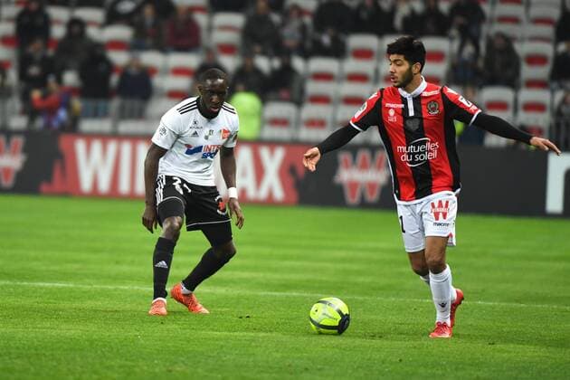 FOOTBALL : Nice vs Amiens - Ligue 1 - 13 01 2018 LionelUrman Panoramic  B