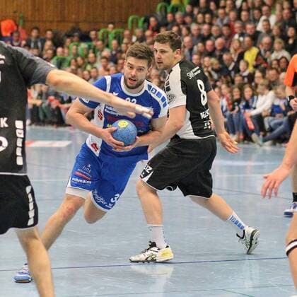 Handball 3. Liga VfL Pfullingen vs. TV Neuhausen 2018-01-13 Pfullingen Copyright: xEIBNER SebastianxBaurx EP_SBAUR