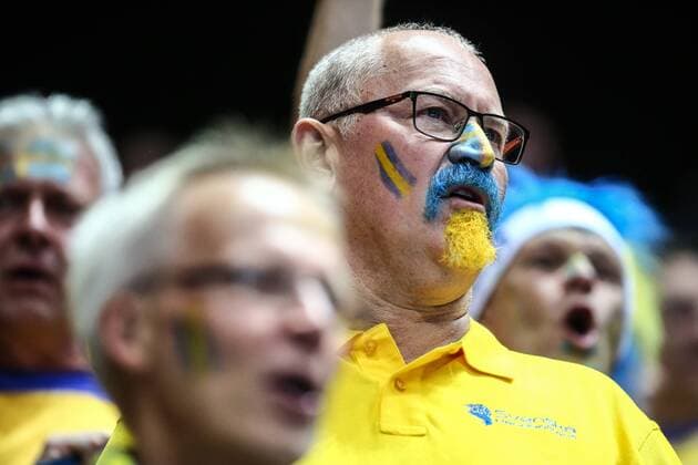 European Handball Championship, Group A, 2nd Round, Serbia - Sweden 14.01.2018., Croatia, Spaladium Arena, Split - European Handball Championship, Group A, 2nd Round, Serbia - Sweden. Supporters.  SlavkoxMidzor PIXSELL