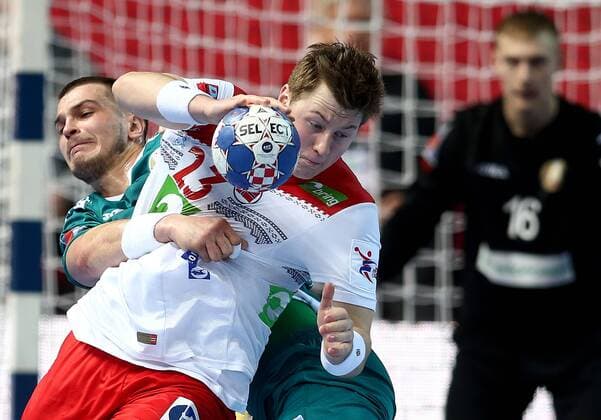 European Handball Championship, Group B, 2nd Round, Norway - Belarus 14.01.2018., Croatia, sports hall Zlatika, Porec - European Handball Championship, Group B, 2nd Round, Norway - Belarus. Goran Johannessen  IgorxKralj PIXSELL