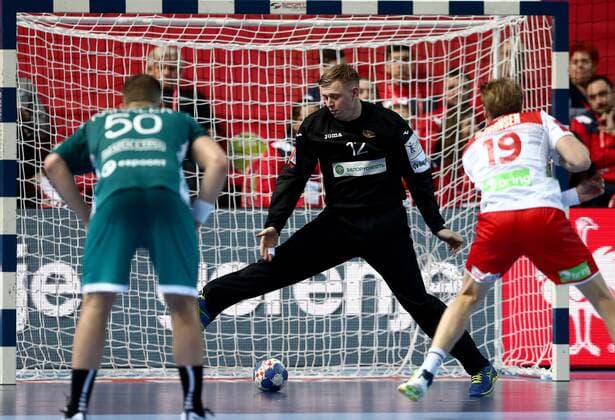 European Handball Championship, Group B, 2nd Round, Norway - Belarus 14.01.2018., Croatia, sports hall Zlatika, Porec - European Handball Championship, Group B, 2nd Round, Norway - Belarus. Ivan Matskevich  IgorxKralj PIXSELL
