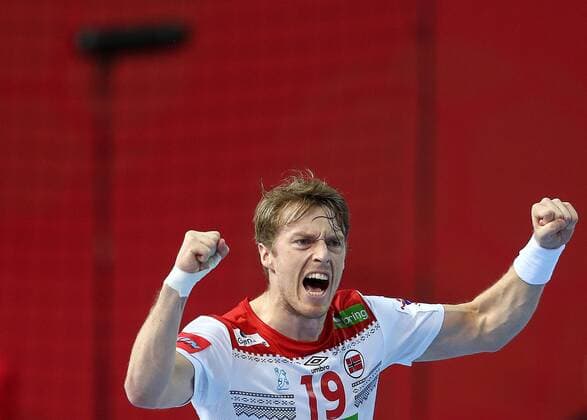 European Handball Championship, Group B, 2nd Round, Norway - Belarus 14.01.2018., Croatia, sports hall Zlatika, Porec - European Handball Championship, Group B, 2nd Round, Norway - Belarus. Kristian Bjornsen  IgorxKralj PIXSELL