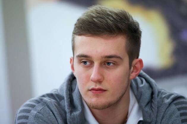 HANDBALL - EHF EURO 2018, press conference PK Pressekonferenz team Austria POREC,CROATIA,15.JAN.18 - HANDBALL - EHF European Championship EM Europameisterschaft group stage, Press conference team Austria. Image shows Mykola Bilyk (AUT). GEPAxpictures xMaticxKlansek