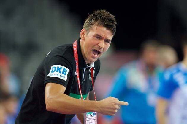 Handball Zagreb 15.01.2018 Europameisterschaft Herren Männer Euro Europameisterschaften Vorrunde Slowenien (SLO) - Deutschland (GER) Christian Prokop (Deutschland, Trainer)