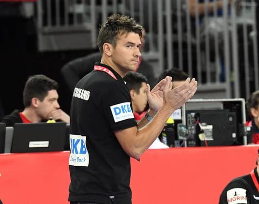 Zagreb, Kroatien, Zagreb Arena, 15.1.2018 Männer- Handball, Europa-Meisterschaft 2018 Deutschland vs. Slowenien Bundestrainer Deutschland, Christian Prokop