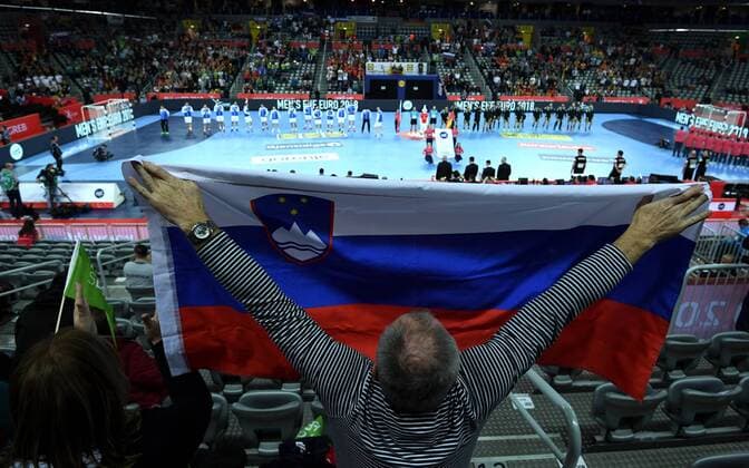 European Handball Championship, Group C, 2nd Round, Slovenia - Germany 15.01.2018., Croatia, Arena, Zagreb - European Handball Championship, Group C, 2nd Round, Slovenia - Germany. Supporters.  MarkoxLukunic PIXSELL