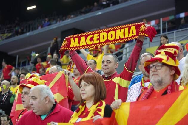 European Handball Championship, Group C, 2nd Round, Montenegro - Macedonia 15.01.2018., Croatia, Arena, Zagreb - European Handball Championship, Group C, 2nd Round, Montenegro - Macedonia.  LukaxStanzl PIXSELL