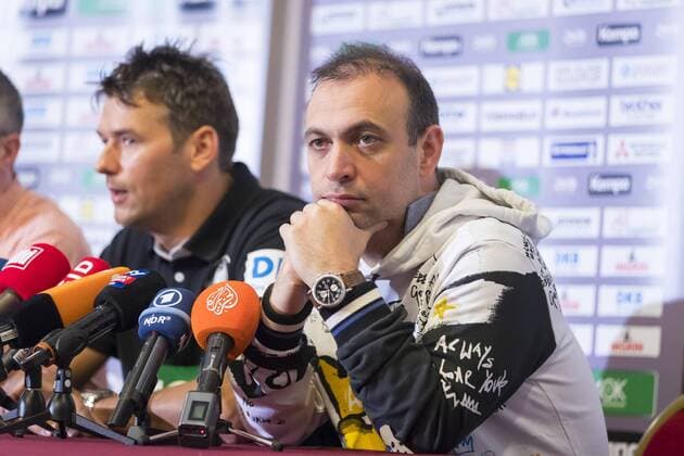 Bundestrainer Christian Prokop und Bob Hanning. Medientermin der deutschen Nationalmannschaft, Vorrunde, Handball, EHF Euro 2018, 16.01.18 Zagreb Zagreb Croatia Hotel Panorama Copyright: xAgentur54Gradx xFelixxKoenigx