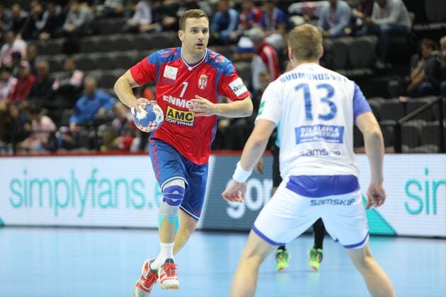 Split, 16 01 2018 - Spaladium Arena, 2018 Men s European Championship EM Europameisterschaft Preliminary Round, Group A. Serbia () - Iceland () 