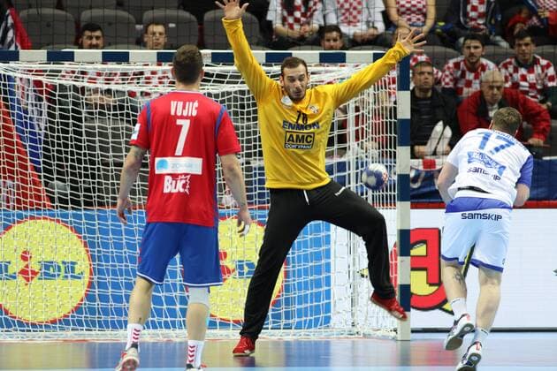Split, 16 01 2018 - Spaladium Arena, 2018 Men s European Championship EM Europameisterschaft Preliminary Round, Group A. Serbia () - Iceland () 