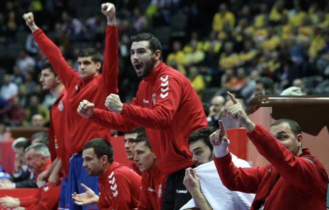 European Handball Championship, Group A, 3rd round, Serbia - Iceland 16.01.2018., Spaladium Arena, Split, Croatia - 2018 European Men s Handball Championship, Group A, 3rd round, Serbia - Iceland.  IvoxCagalj PIXSELL