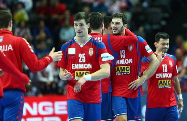 European Handball Championship, Group A, 3rd round, Serbia - Iceland 16.01.2018., Spaladium Arena, Split, Croatia - 2018 European Men s Handball Championship, Group A, 3rd round, Serbia - Iceland. Nemanja Zelenovic.  SlavkoxMidzor PIXSELL