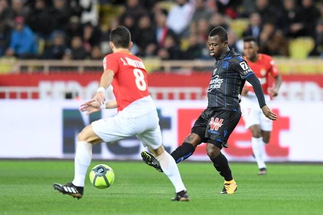06 JEAN MICHAEL SERI (nice) FOOTBALL : Monaco vs Nice - Ligue 1 Conforama - 16 01 2018 FEP Panoramic 