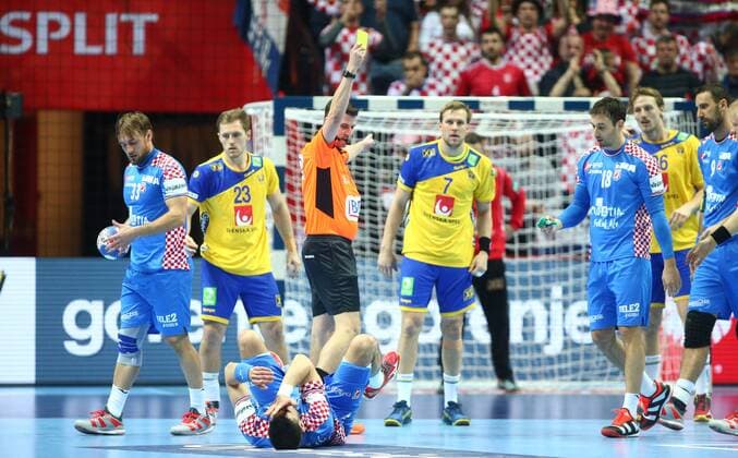 European Handball Championship, Group A, 3rd round, Croatia - Sweden 16.01.2018., Spaladium Arena, Split, Croatia - 2018 European Men s Handball Championship, Group A, 3rd round, Croatia - Sweden.  SlavkoxMidzor PIXSELL