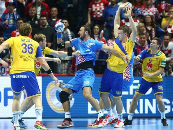 European Handball Championship, Group A, 3rd round, Croatia - Sweden 16.01.2018., Spaladium Arena, Split, Croatia - 2018 European Men s Handball Championship, Group A, 3rd round, Croatia - Sweden. Igor Vori.  SlavkoxMidzor PIXSELL