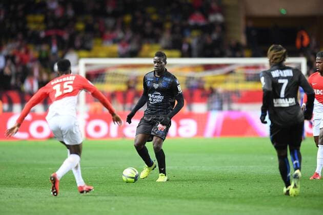 09 Mario BALOTELLI (nice) FOOTBALL : Monaco vs Nice - Ligue 1 Conforama - 16 01 2018 FEP Panoramic 