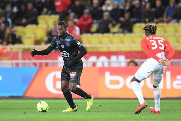09 Mario BALOTELLI (nice) FOOTBALL : Monaco vs Nice - Ligue 1 Conforama - 16 01 2018 FEP Panoramic 